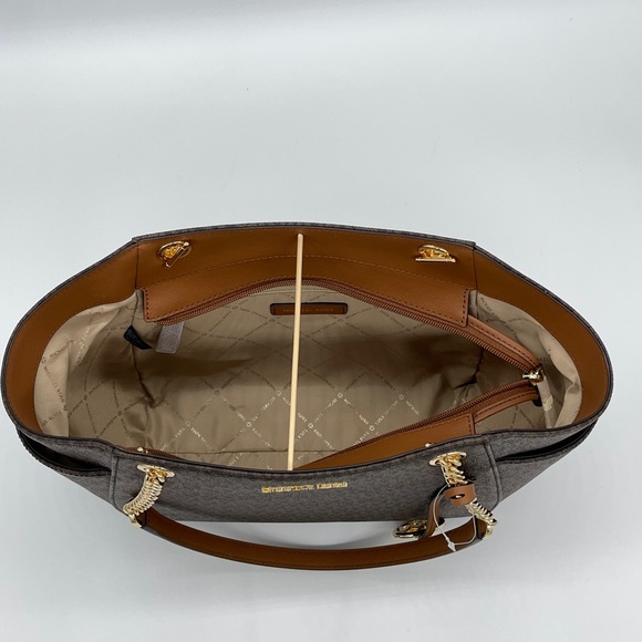 Michael Kors Chain Shoulder Bag Brown - Picture 6 of 13